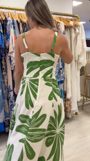 Vestido Nina verde brand